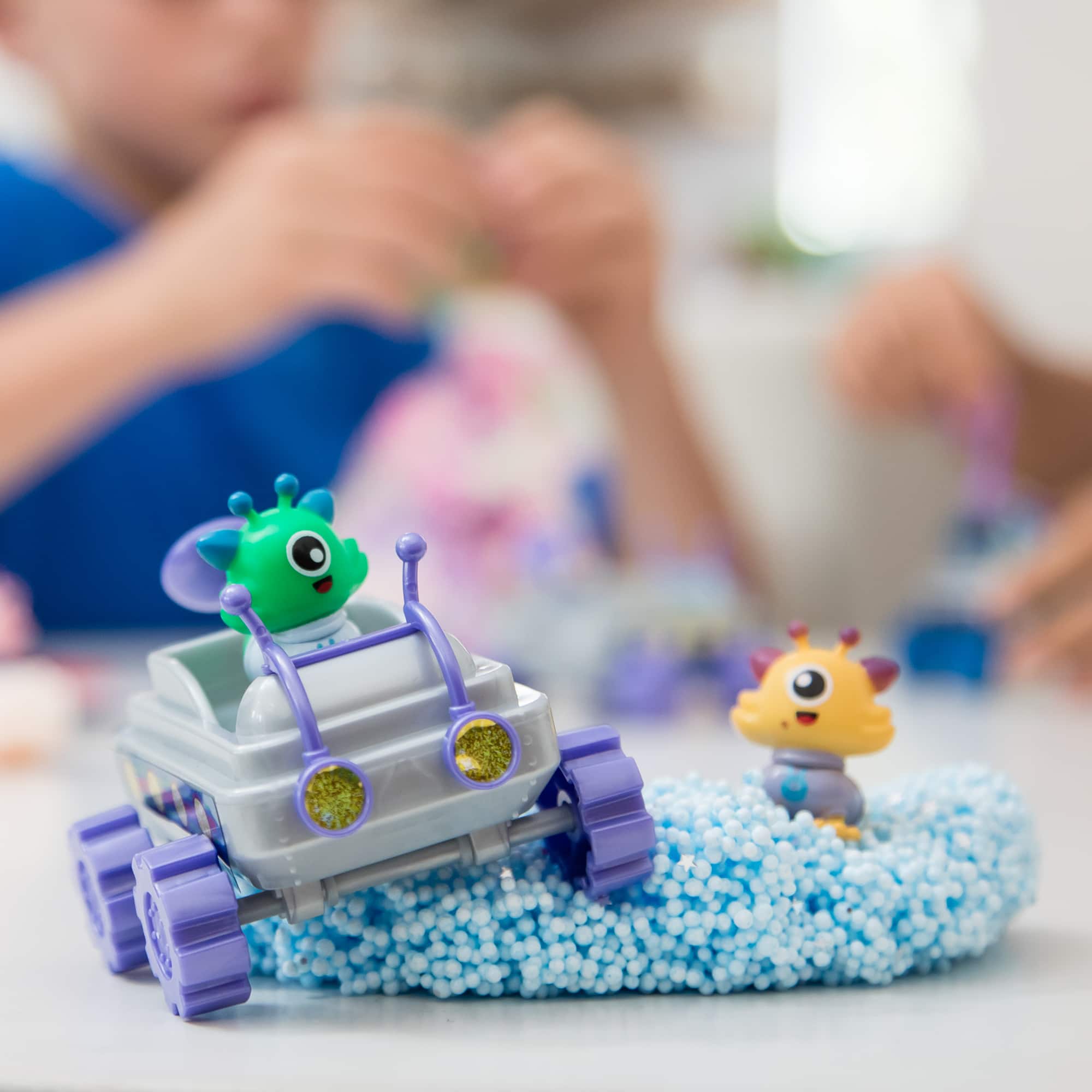 Educational Insights Space Squad Purple, Sparkle Pink, Sparkle Blue & Sparkle Yellow Playfoam Galaxy Pack